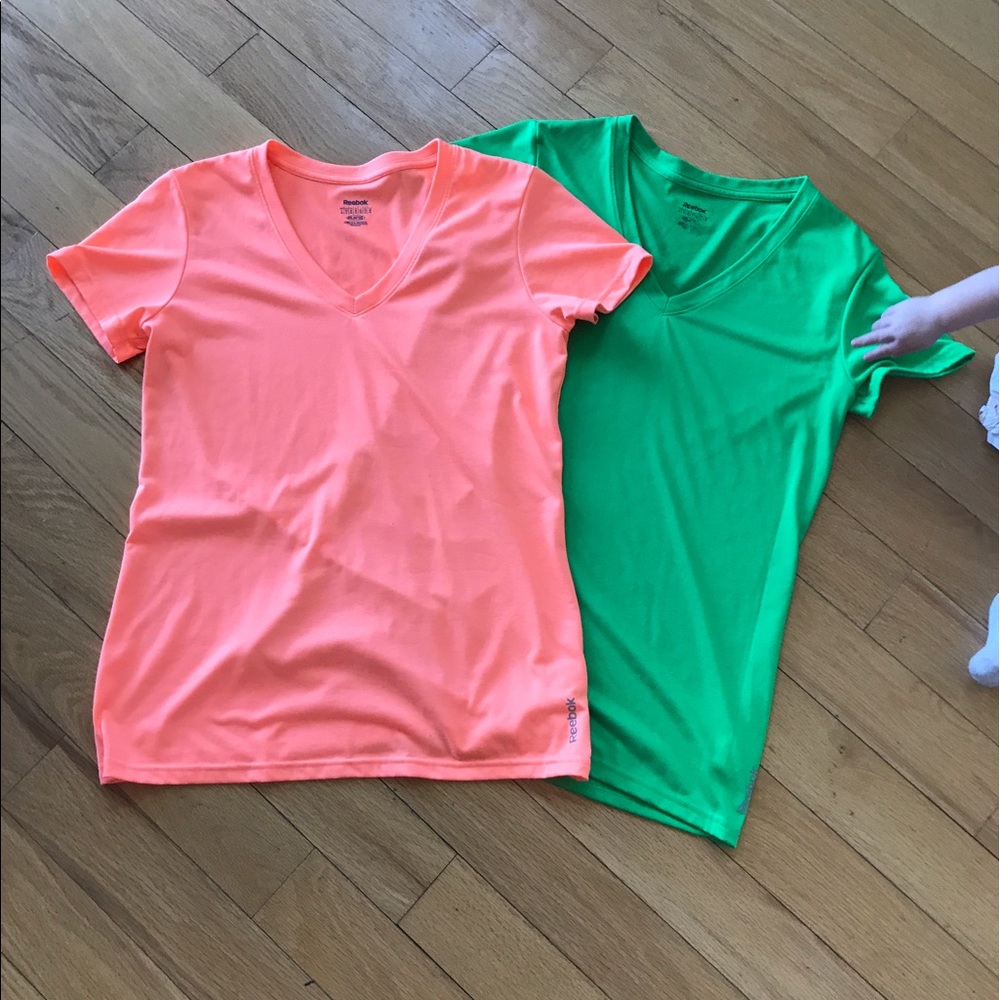 Two Reebok Tshirts