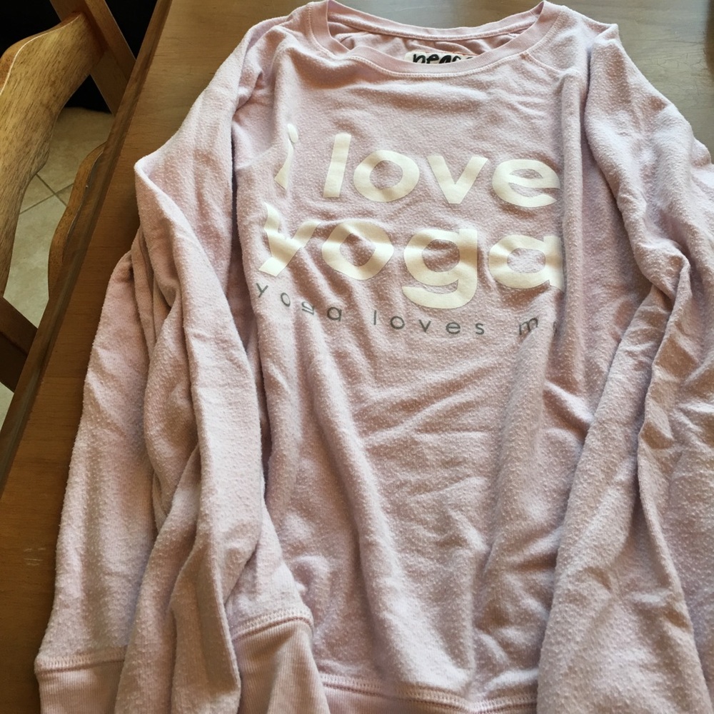 Peace/Love/World comfy sweatshirt