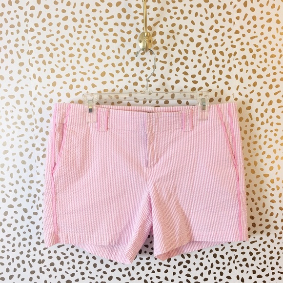 Lilly Pulitzer Pants - Lilly Pulitzer Seersucker Palm Beach Shorts