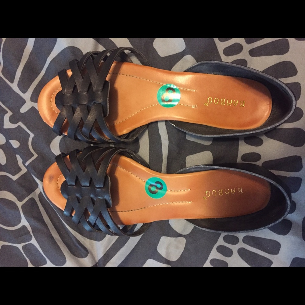 Black sandals