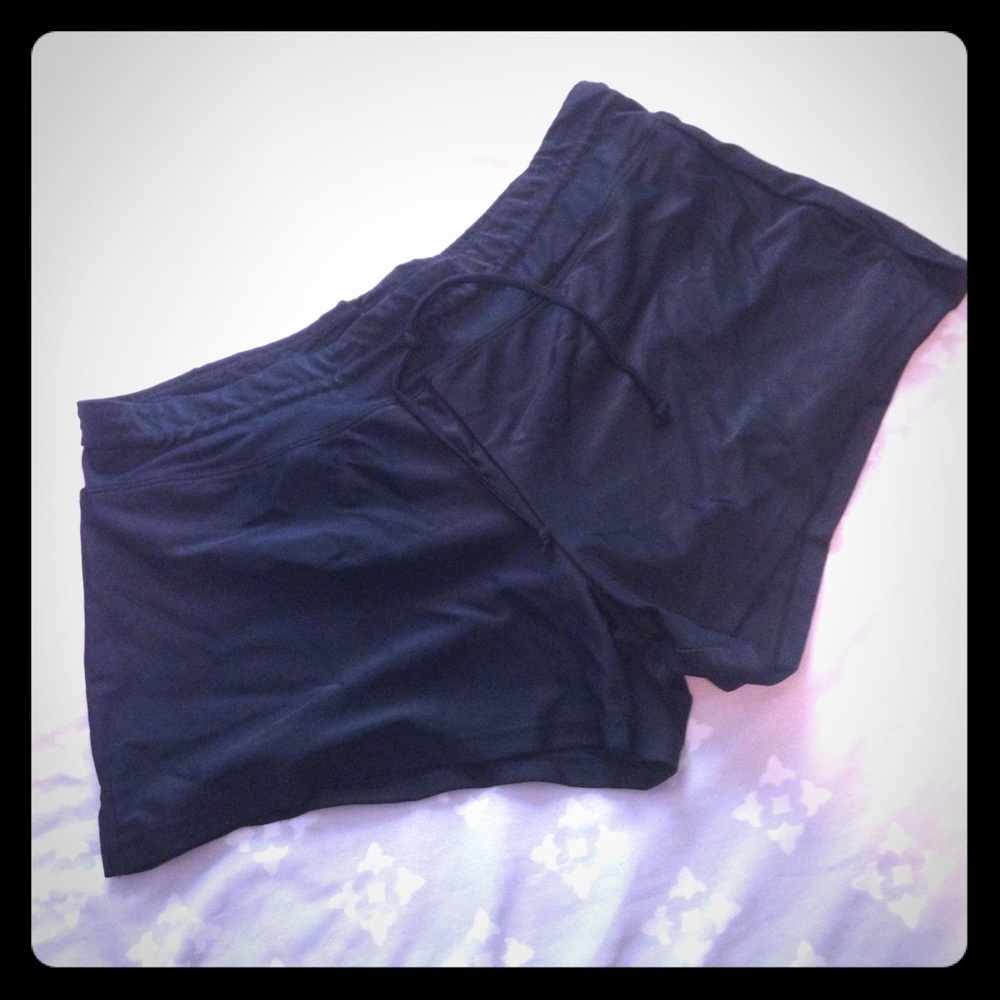 Drawstring swim shorts