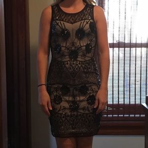 Molly Bracken beaded dress