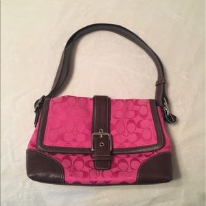 Pink Coach purse