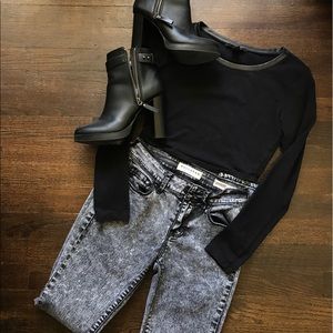 Black jegging