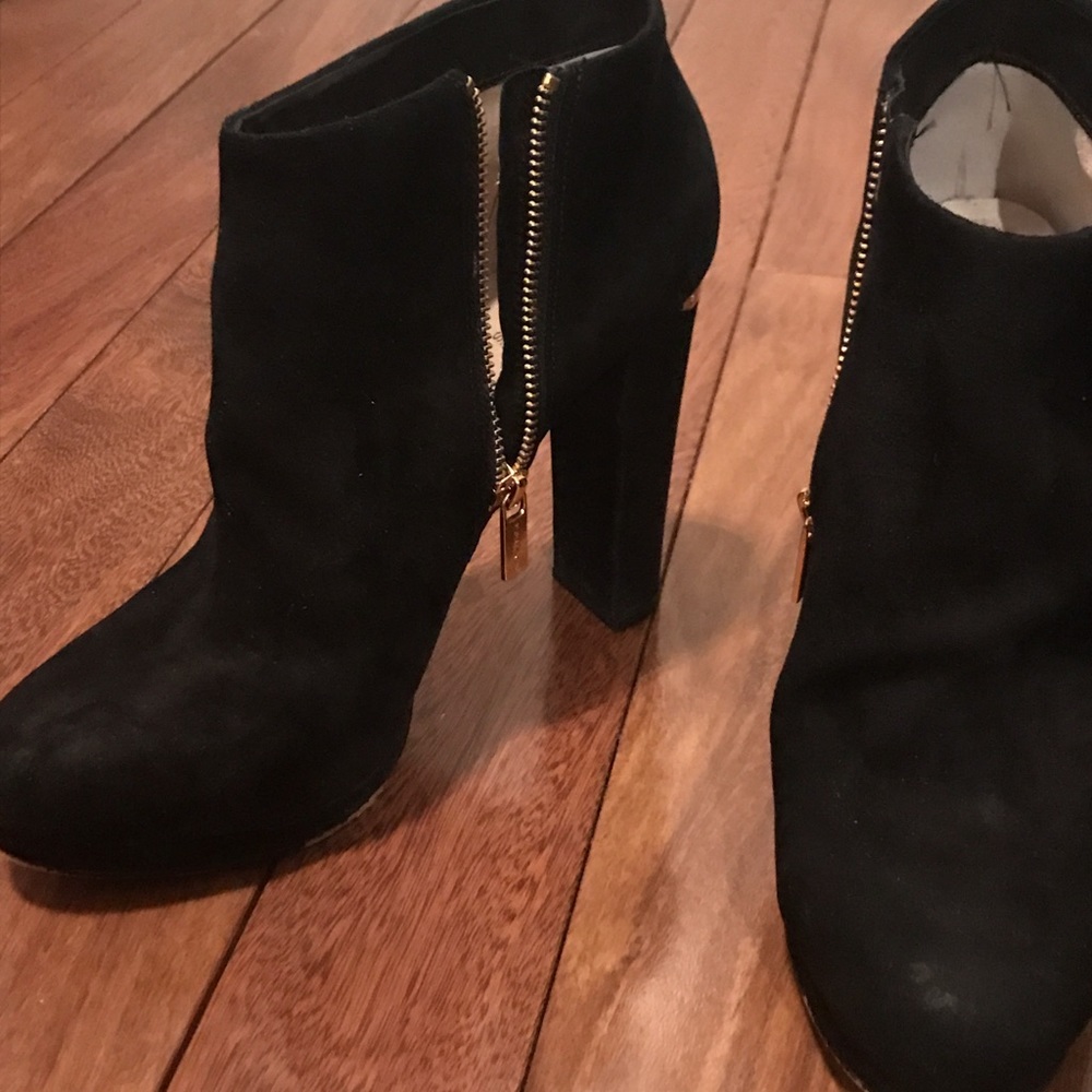 Michael by Michael Kors suede booties