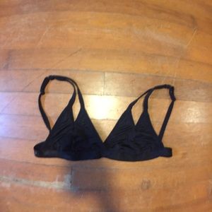 Out from under triangle top bralette