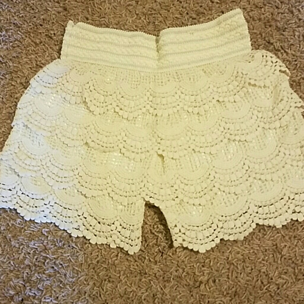 Lace shorts
