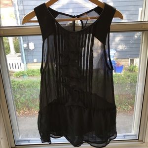 Free People ruffles top