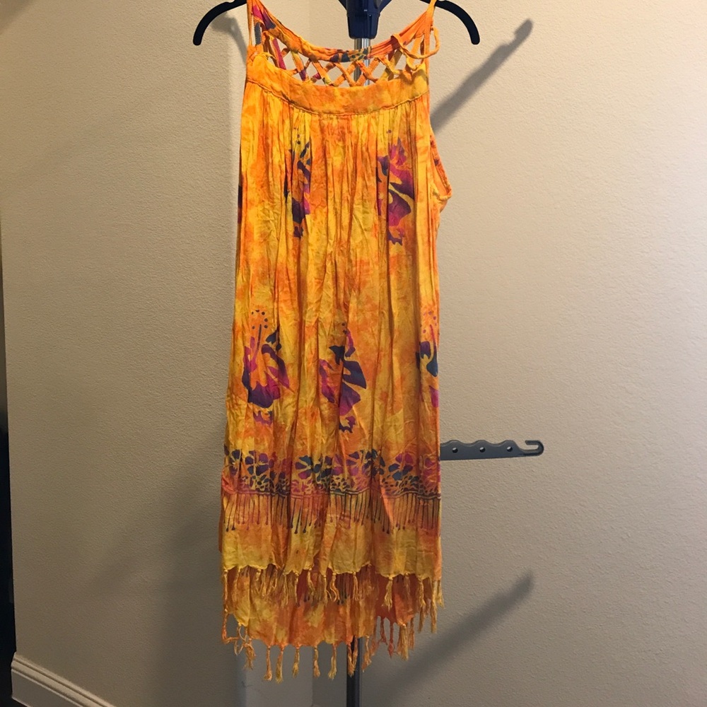 Hawaiian Fringe Sundress
