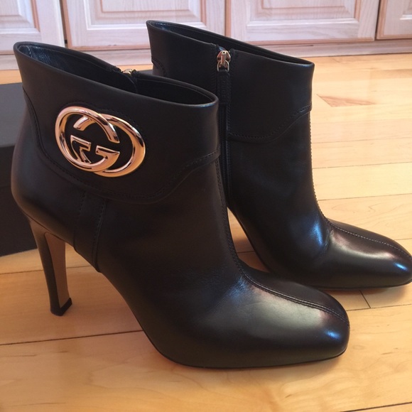 Authentic Gucci Heeled Booties - Picture 2 of 8