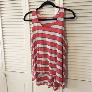 Razor back tank top