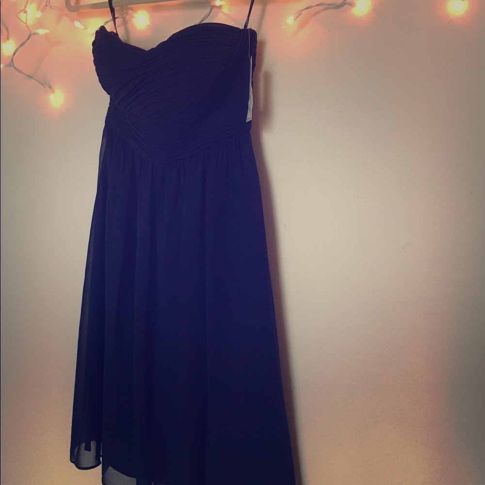 Donna Morgan Sarah Dress Short Rouched Dress