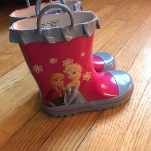 Little girl rain boots