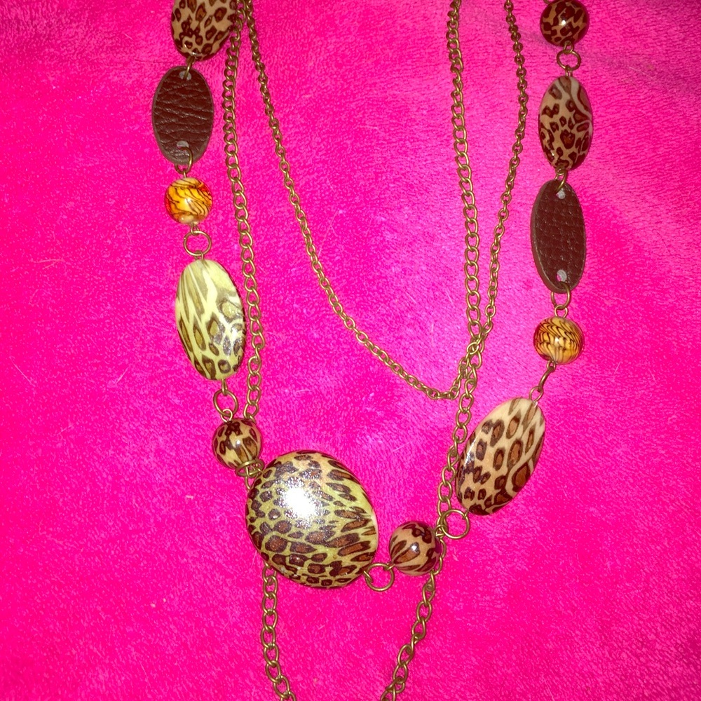Leopard necklace