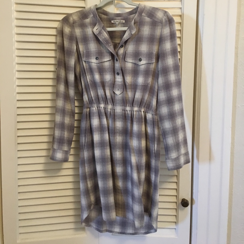 Madewell plaid dress