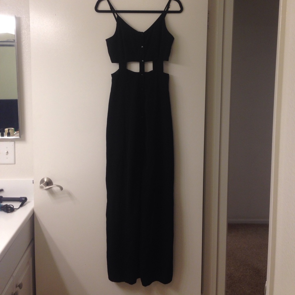 Long black dress