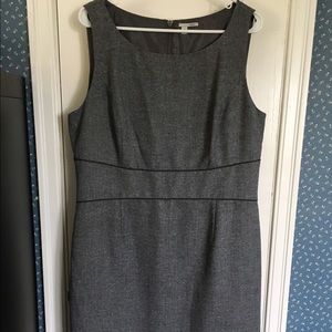 NWOT Grey wool sheath dress