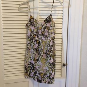Madewell silk floral dress