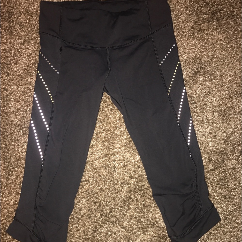 Lululemon Reflective Crop Pants
