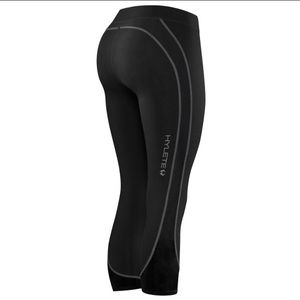 Hylete Black and Pink Crop Pants