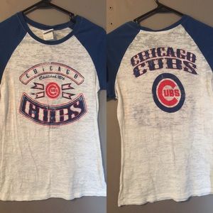 Chicago Cubs burnout Tee.