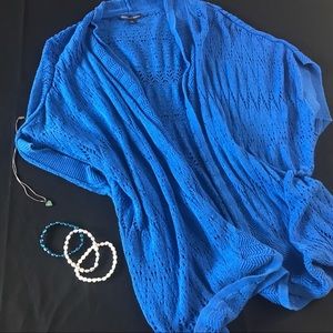 Women's Plus Size Crochet/Knit Shrug, Size 2X