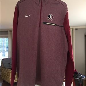 Men's Nike College Elite Sideline 1/2 Zip Top