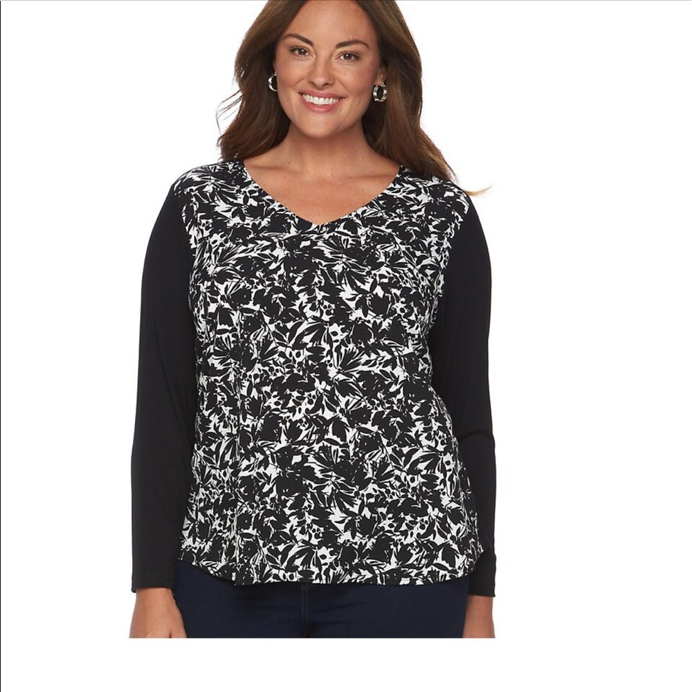 🔥SALE🔥 Fashion Women Plus Size 2X Top Tee Blouse