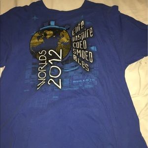 California all stars WORLDS 2012 & 2013 tees