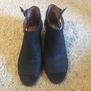 Heeled booties lucky brand