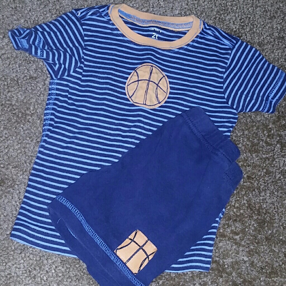 Basketball PJs.