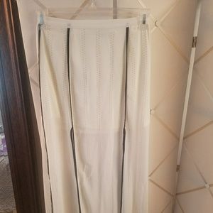 Gorgeous skirt with double slit worn once