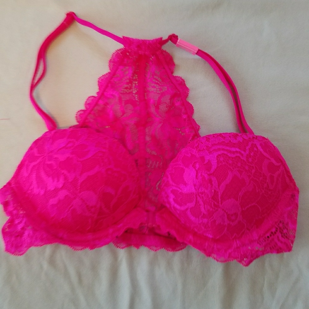 NWT lace back bra