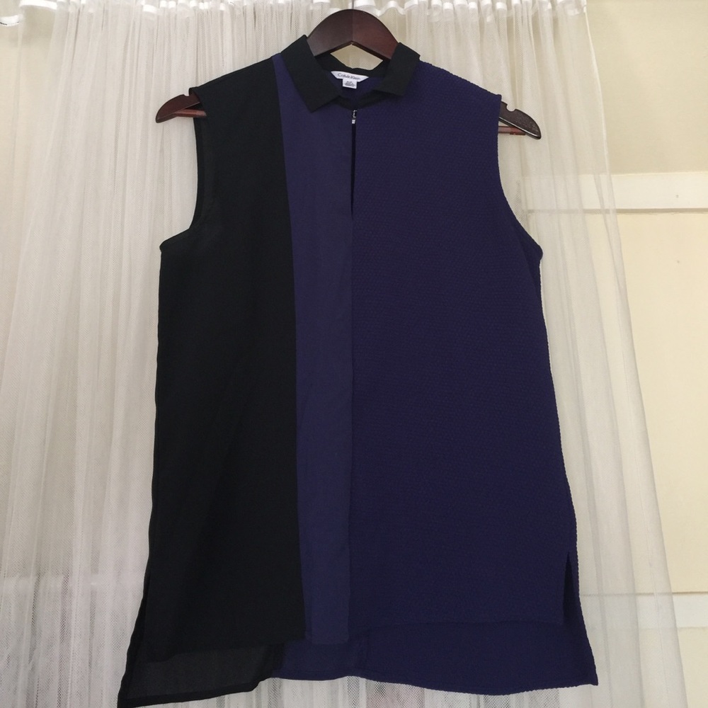 Calvin Klein Sleeveless Blouse