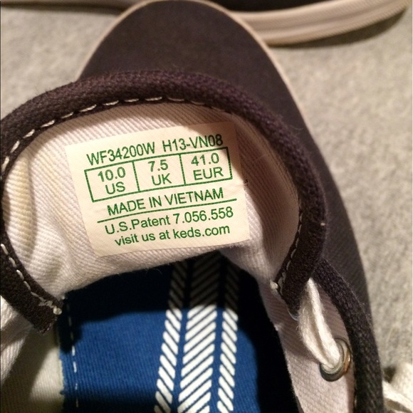 Navy Blue Keds - Picture 5 of 5