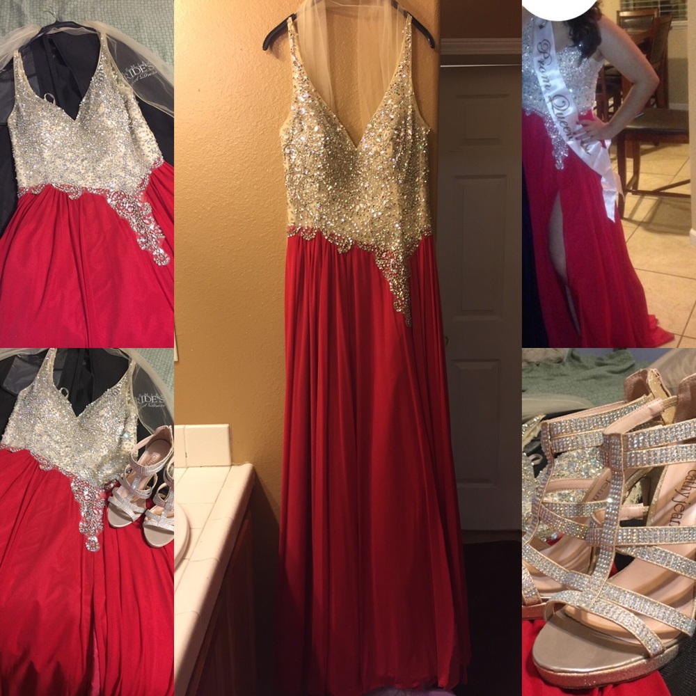 Prom dress (shoes listed separately )