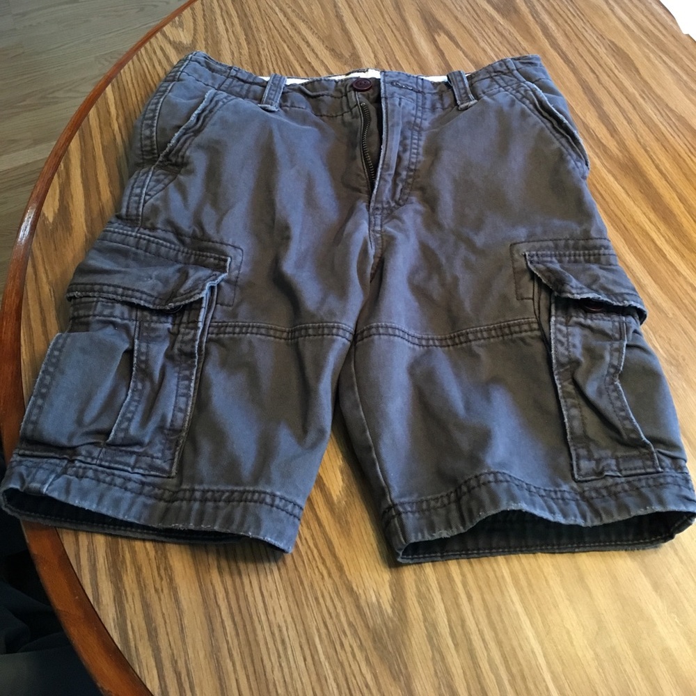 Abercrombie Kids boys Khaki shorts size 14