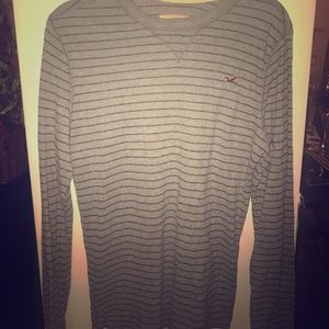 Hollister striped long sleeve shirt