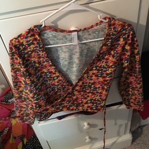 Cotton spandex Juliard top American Apparel bright