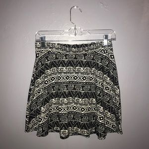 Tribal print skater skirt 💕