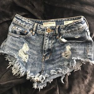 high rise shorts