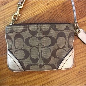 Coach wristlet