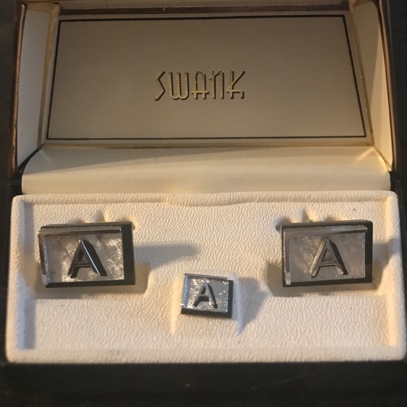 Swank Other - Swank Cufflinks and Tie Pin