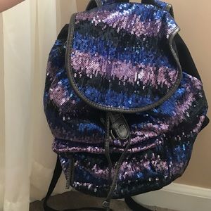Sequin backpack