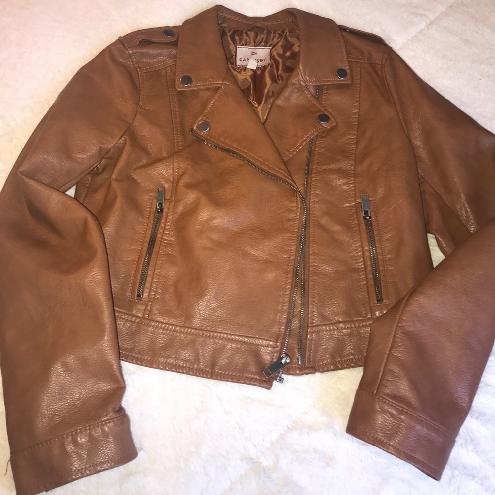 NWOT Mustard Brown Jacket