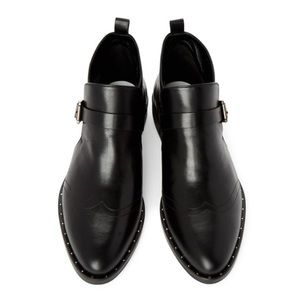 FREDA SALVADOR “Man” Low Cut Ankle Boot, Size 8