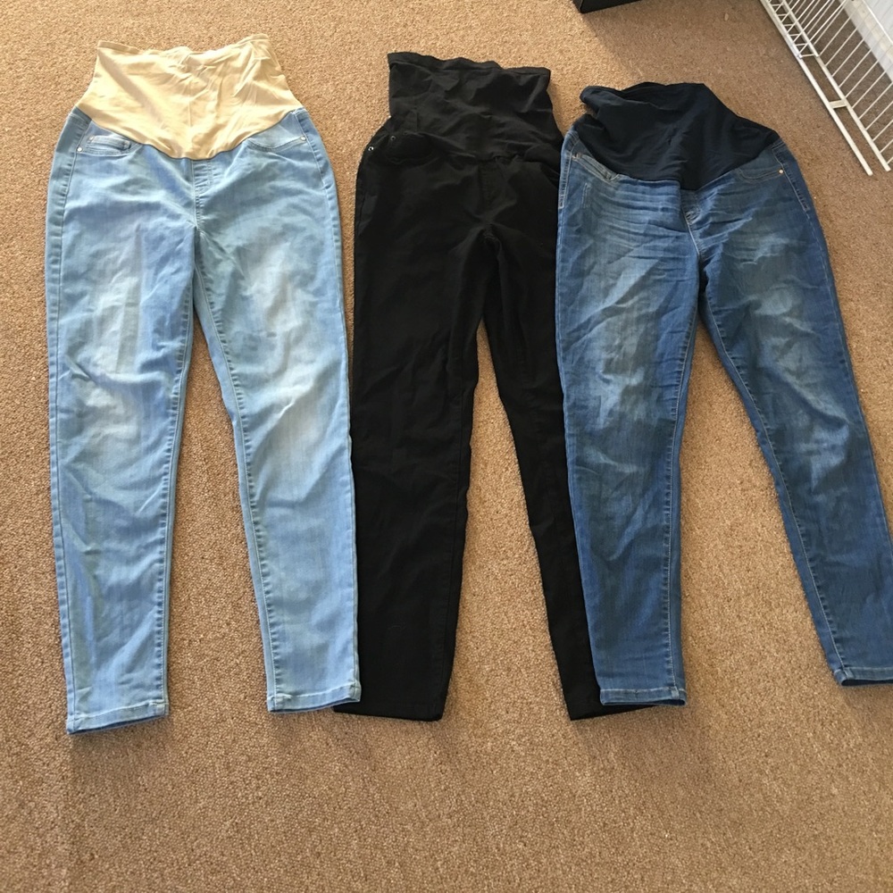 Lightly used maternity pants