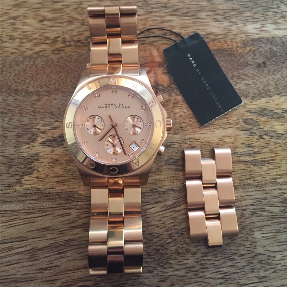 Marc by Marc Jacobs Rose Gold Watch