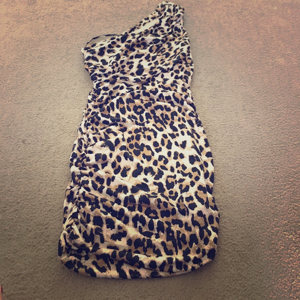 Sexy one shoulder dress
