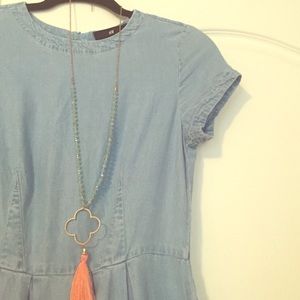 H&M Chambray Dress